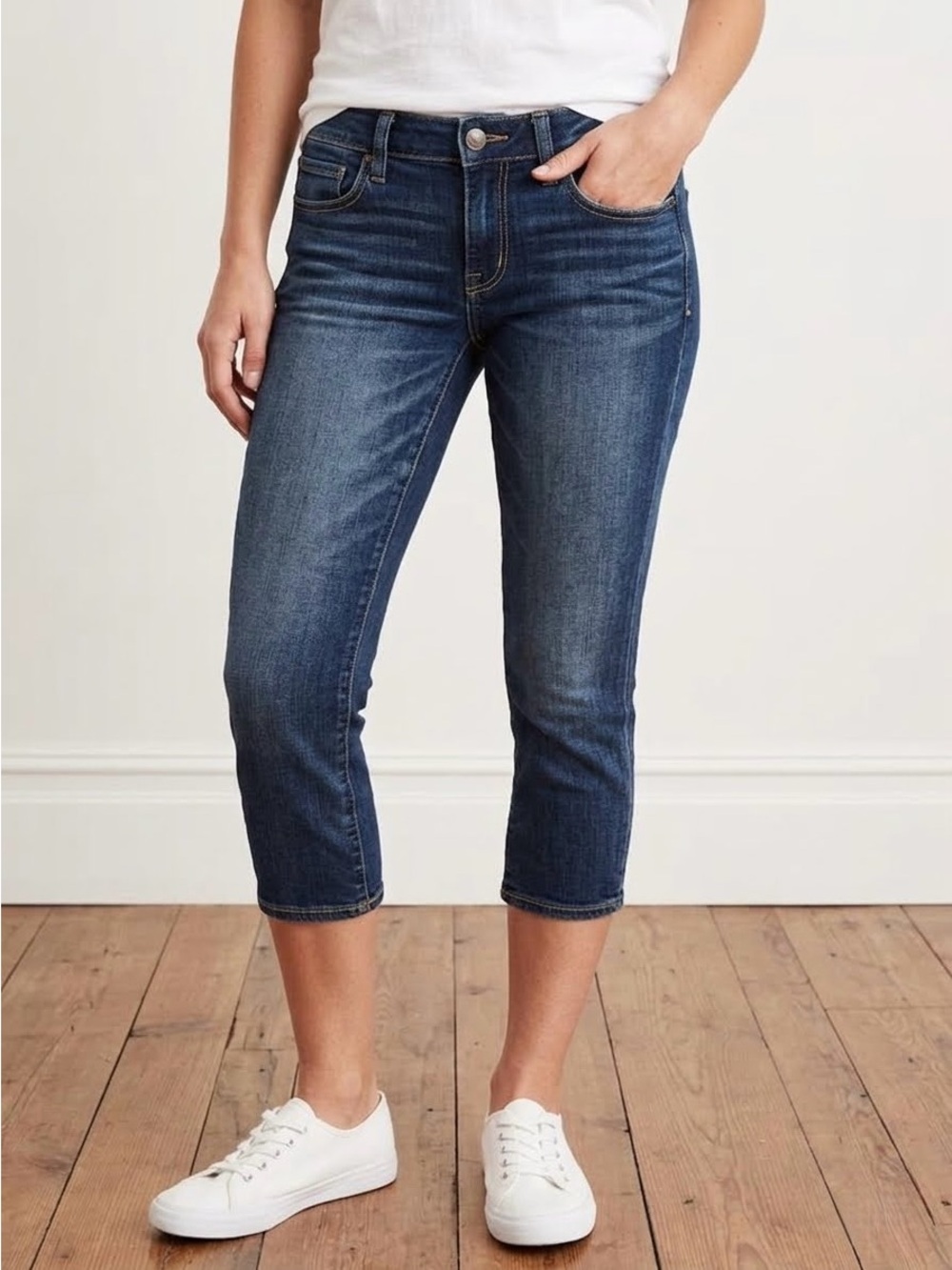 American Eagle artist crop style capris